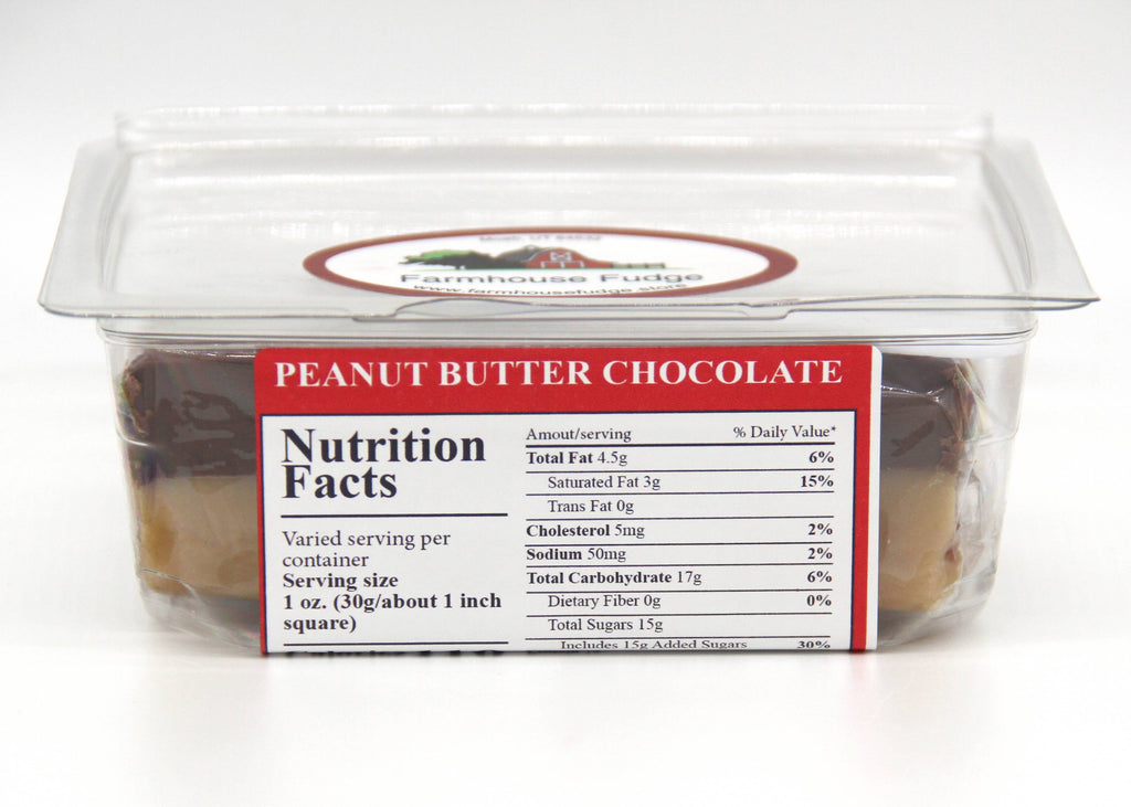 Peanut Butter Chocolate Fudge 8 oz.