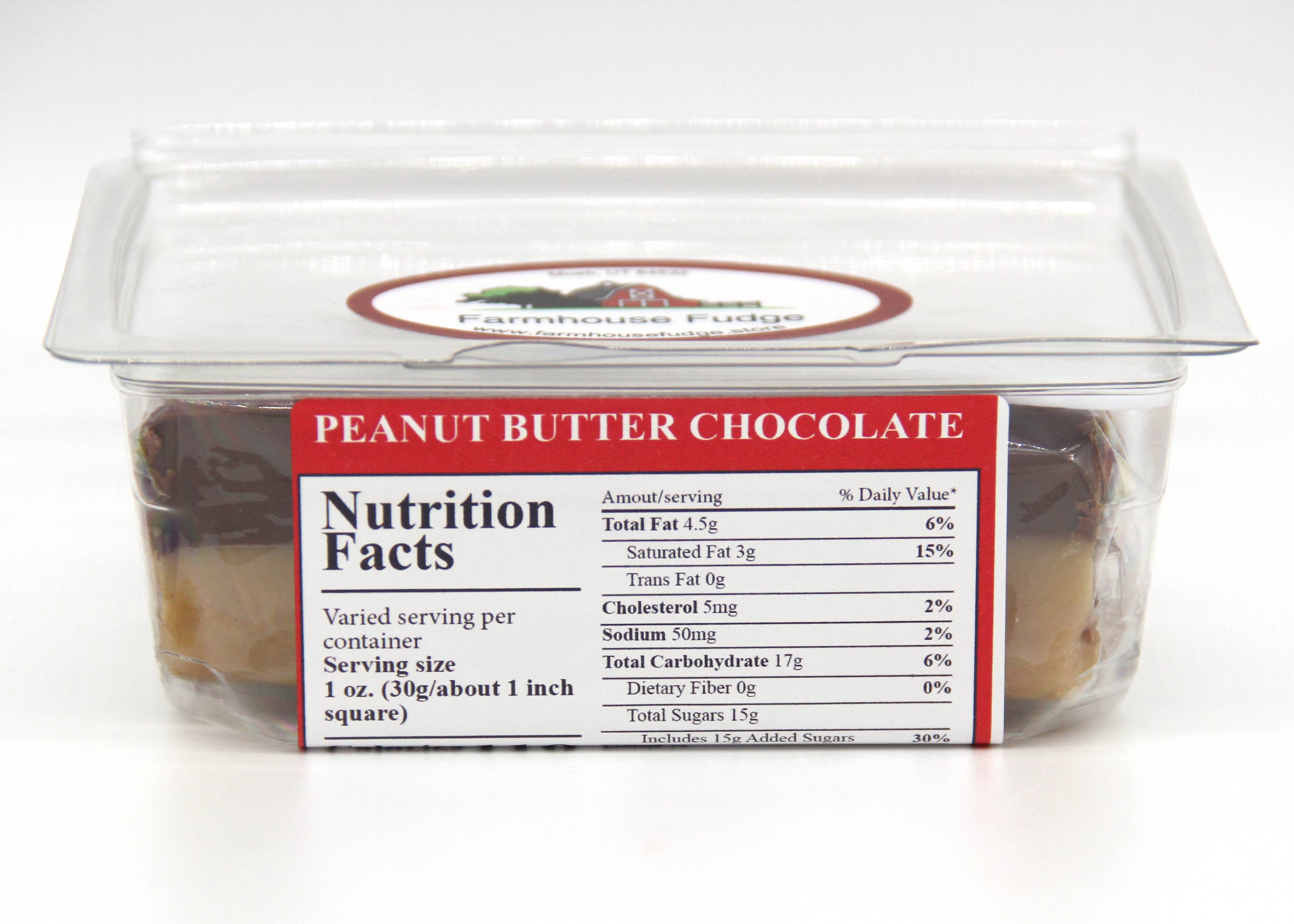 Peanut Butter Chocolate Fudge 8 oz.