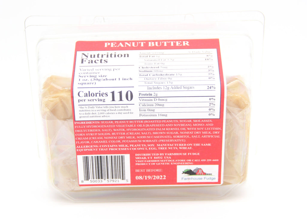 Peanut Butter Fudge 8 oz.