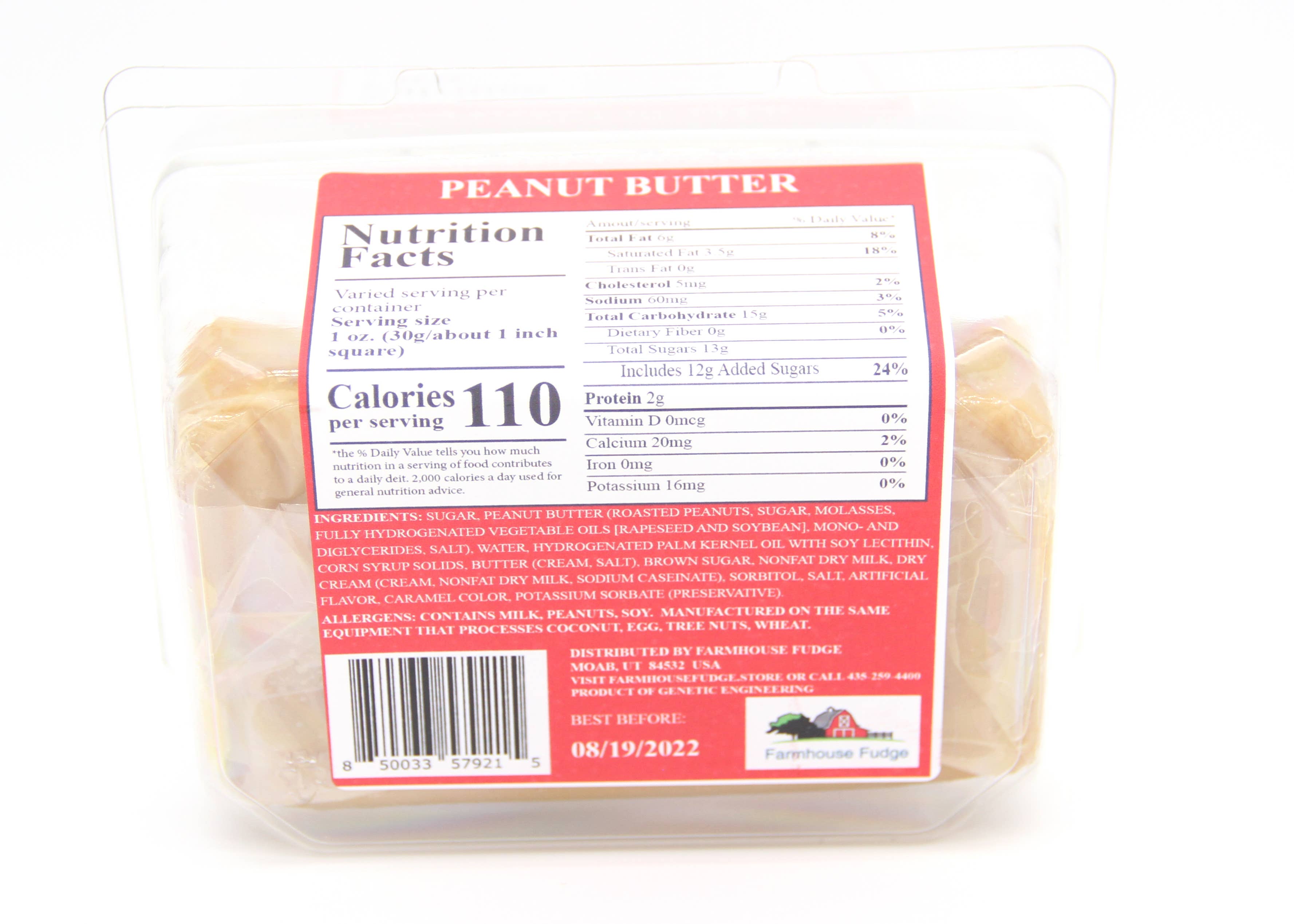 Peanut Butter Fudge 8 oz.