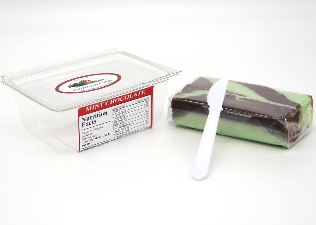 Mint Chocolate Fudge 8 oz.