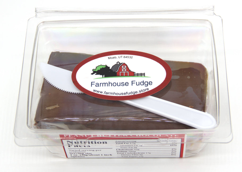 Peanut Butter Chocolate Fudge 8 oz.