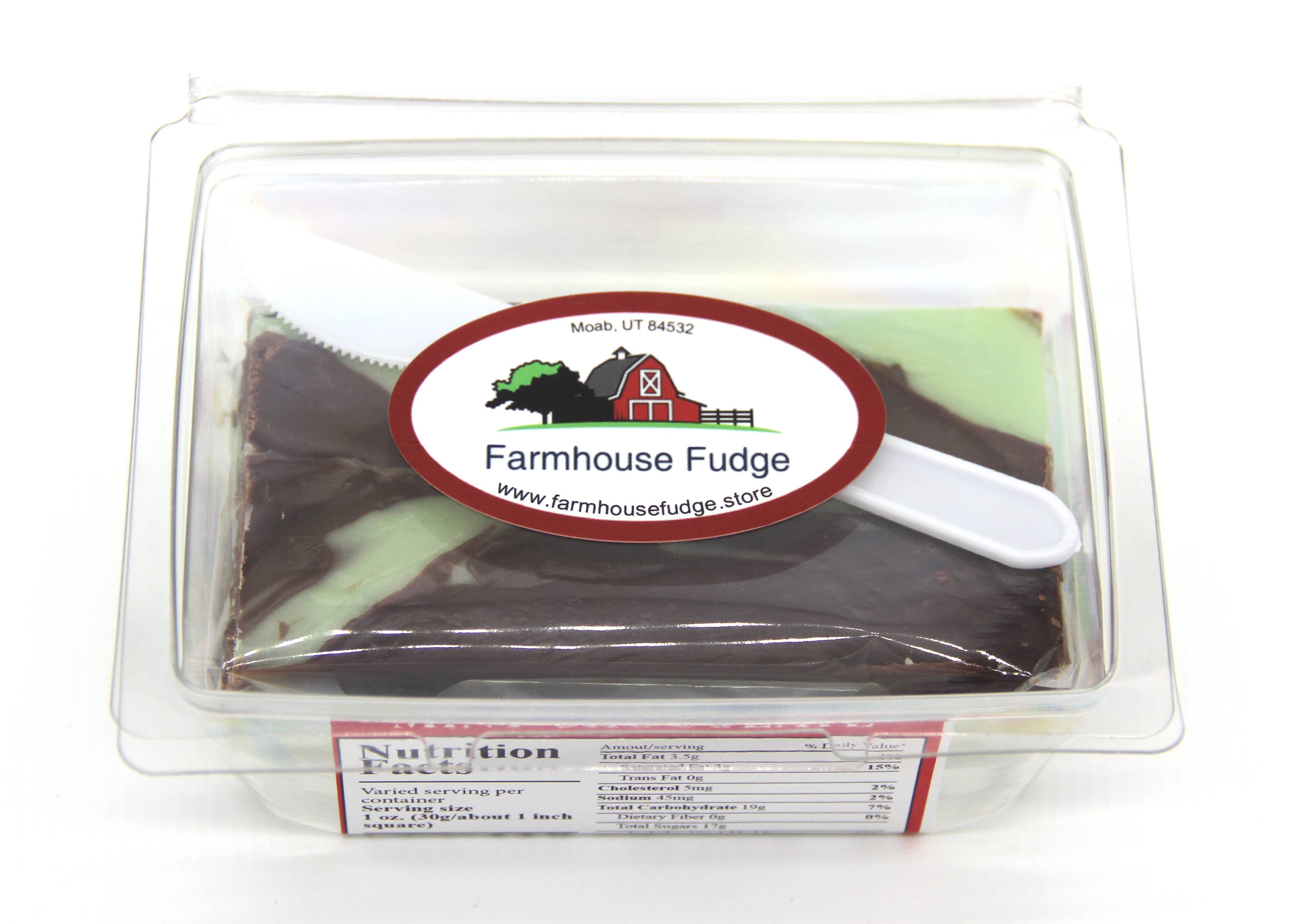 Mint Chocolate Fudge 8 oz.