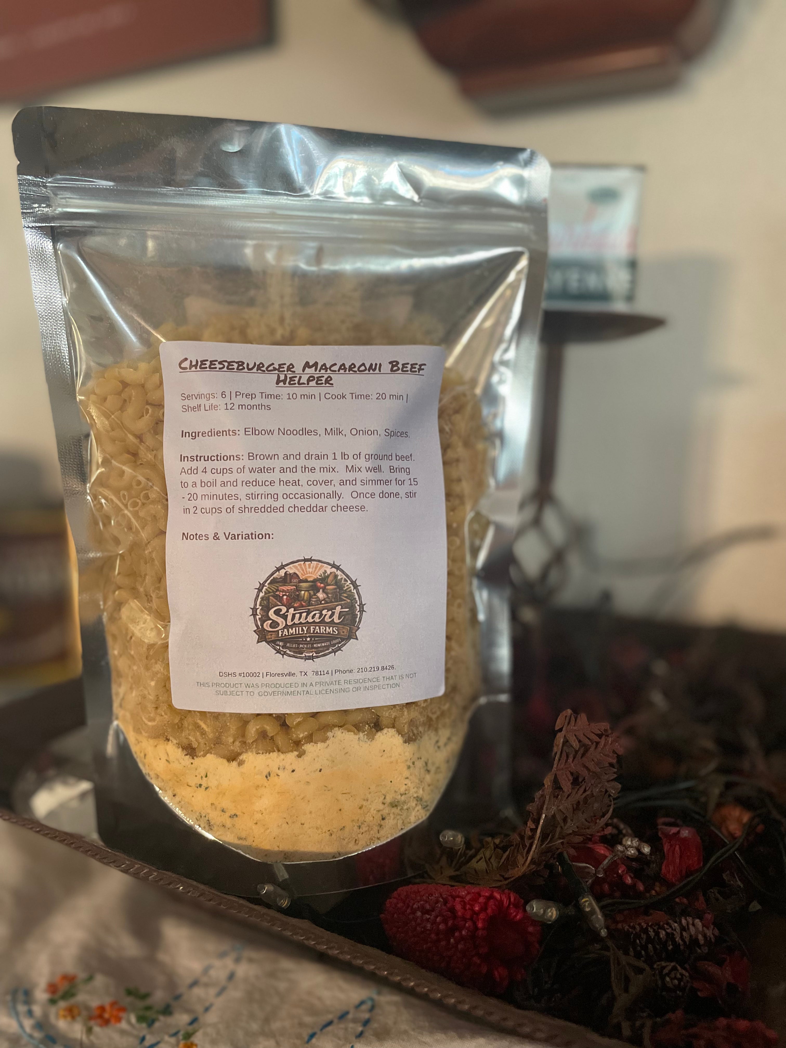 Cheeseburger Macaroni Meal