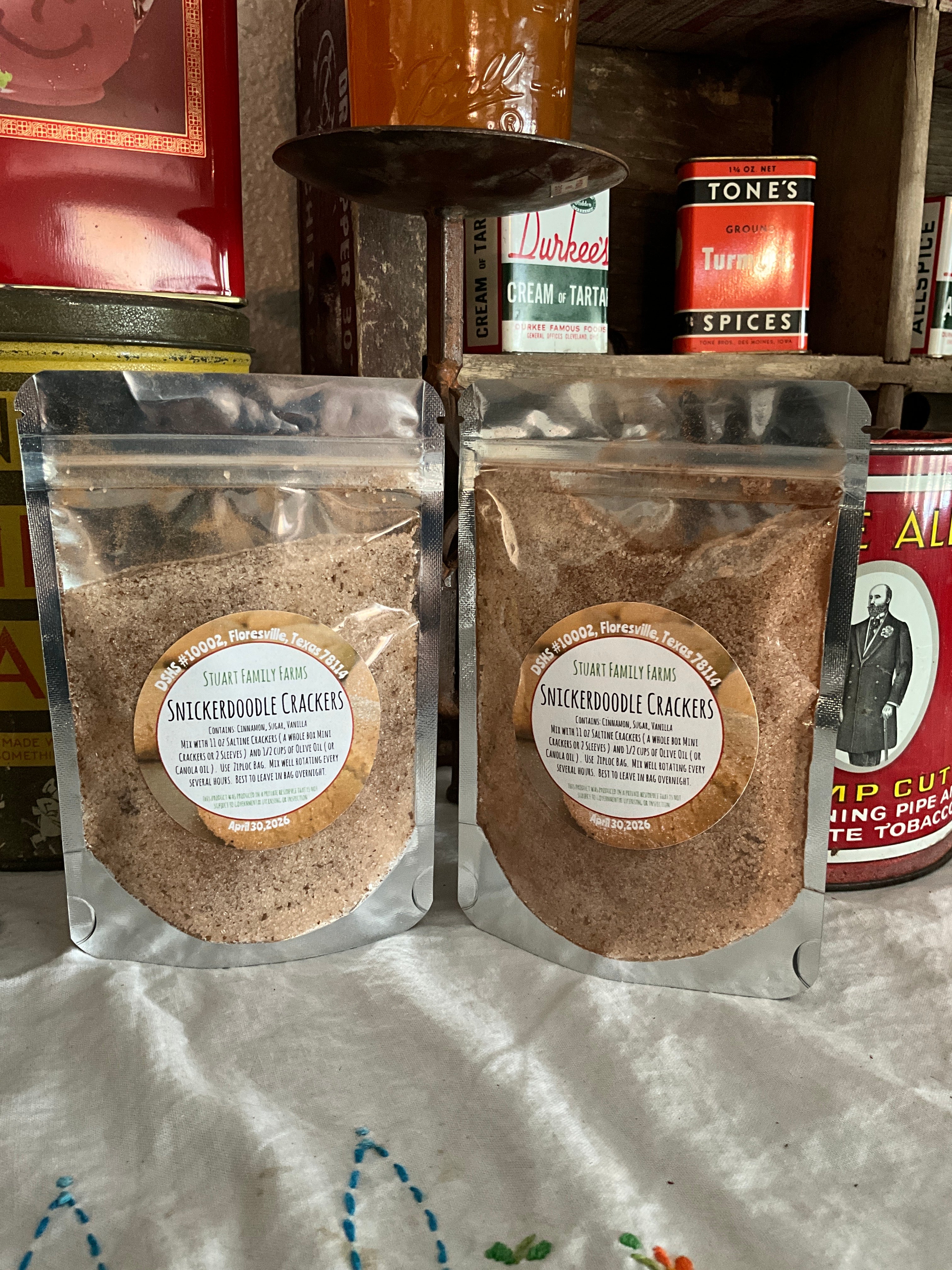 Snickerdoodle Cracker Mix