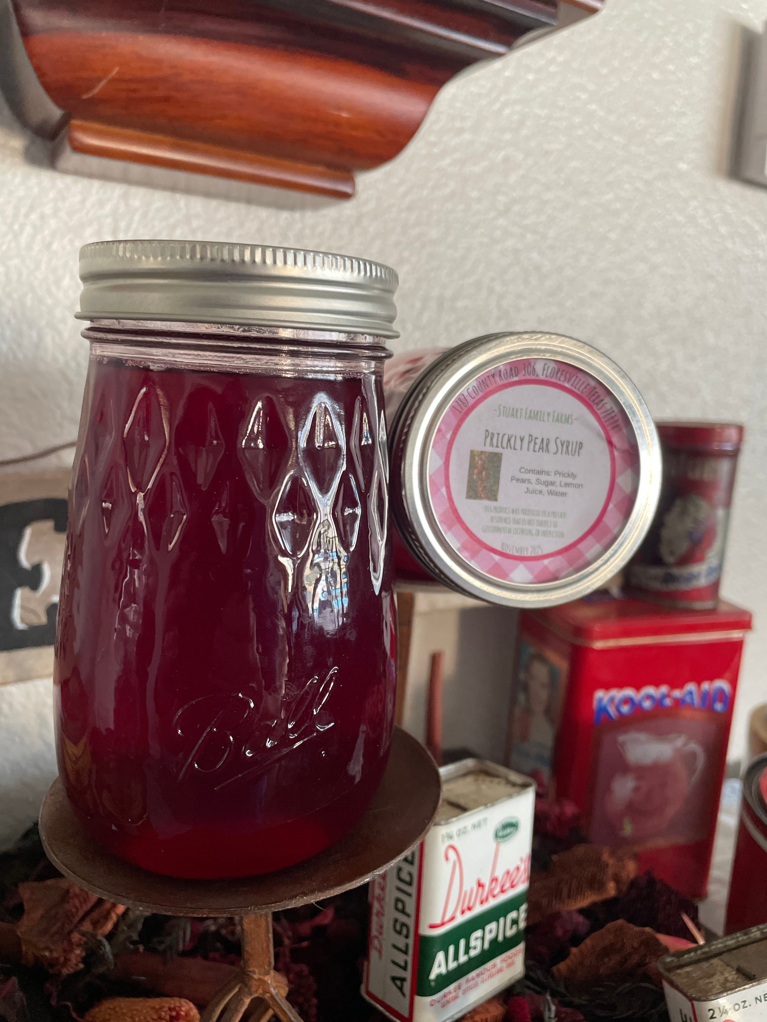 Prickly Pear Syrup