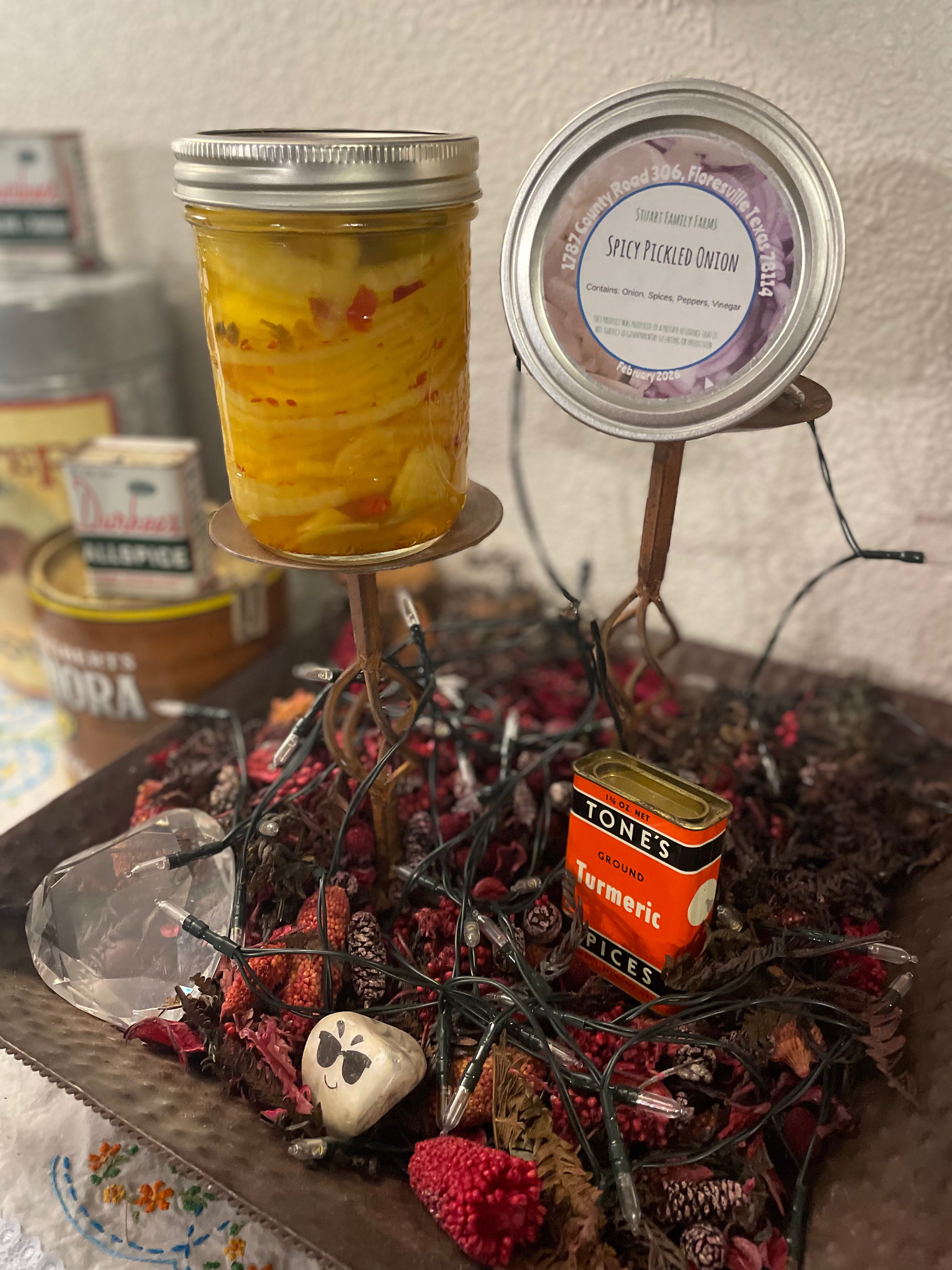 Pickled Spicy Onions