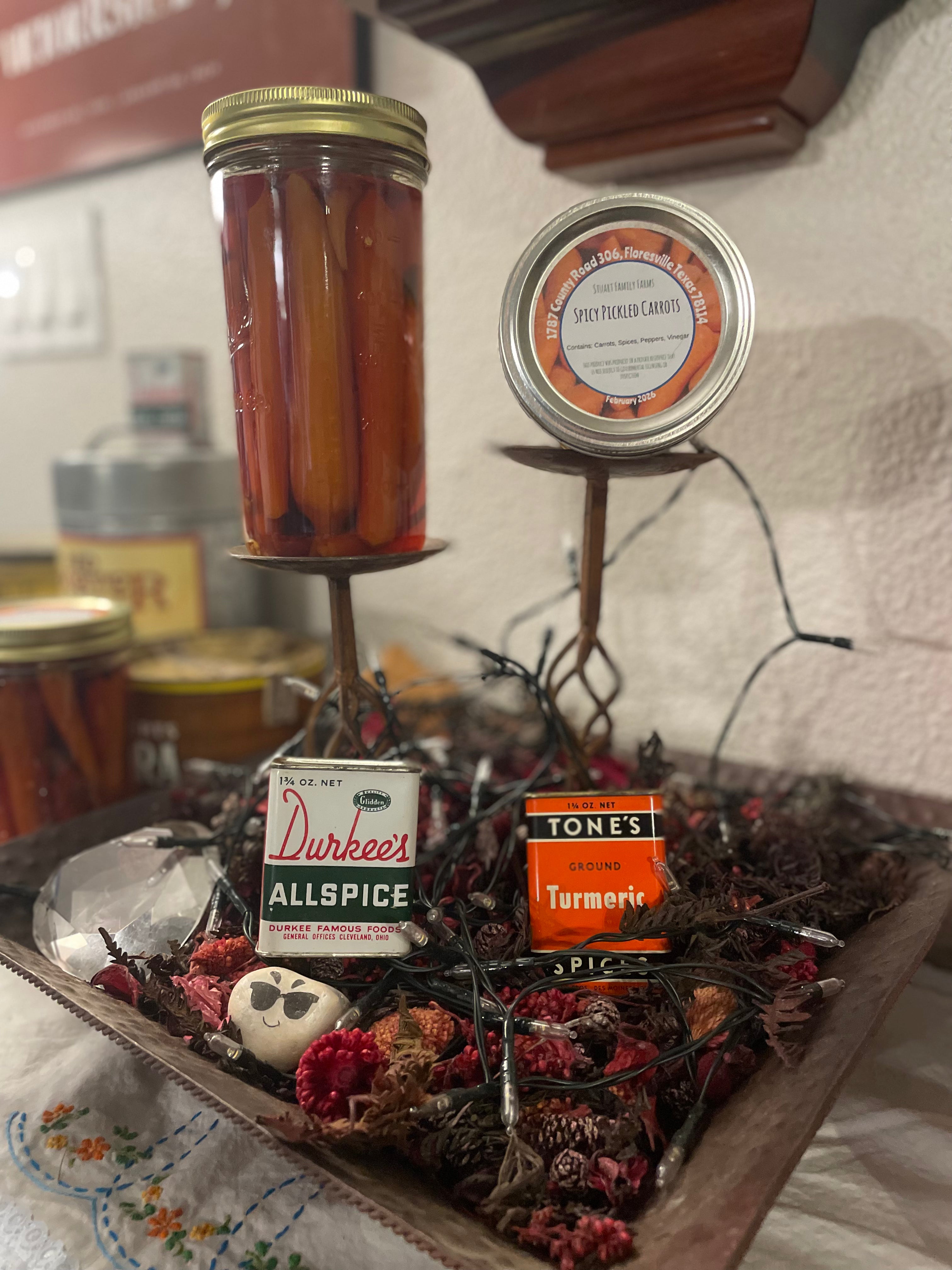 Spicy Pickled Carrots