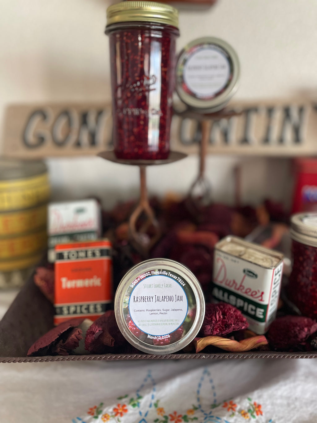 Raspberry Jalapeno Jam