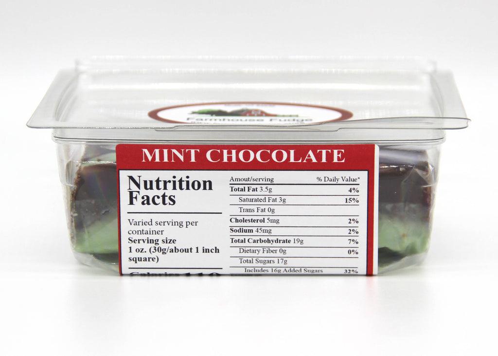 Mint Chocolate Fudge 8 oz.