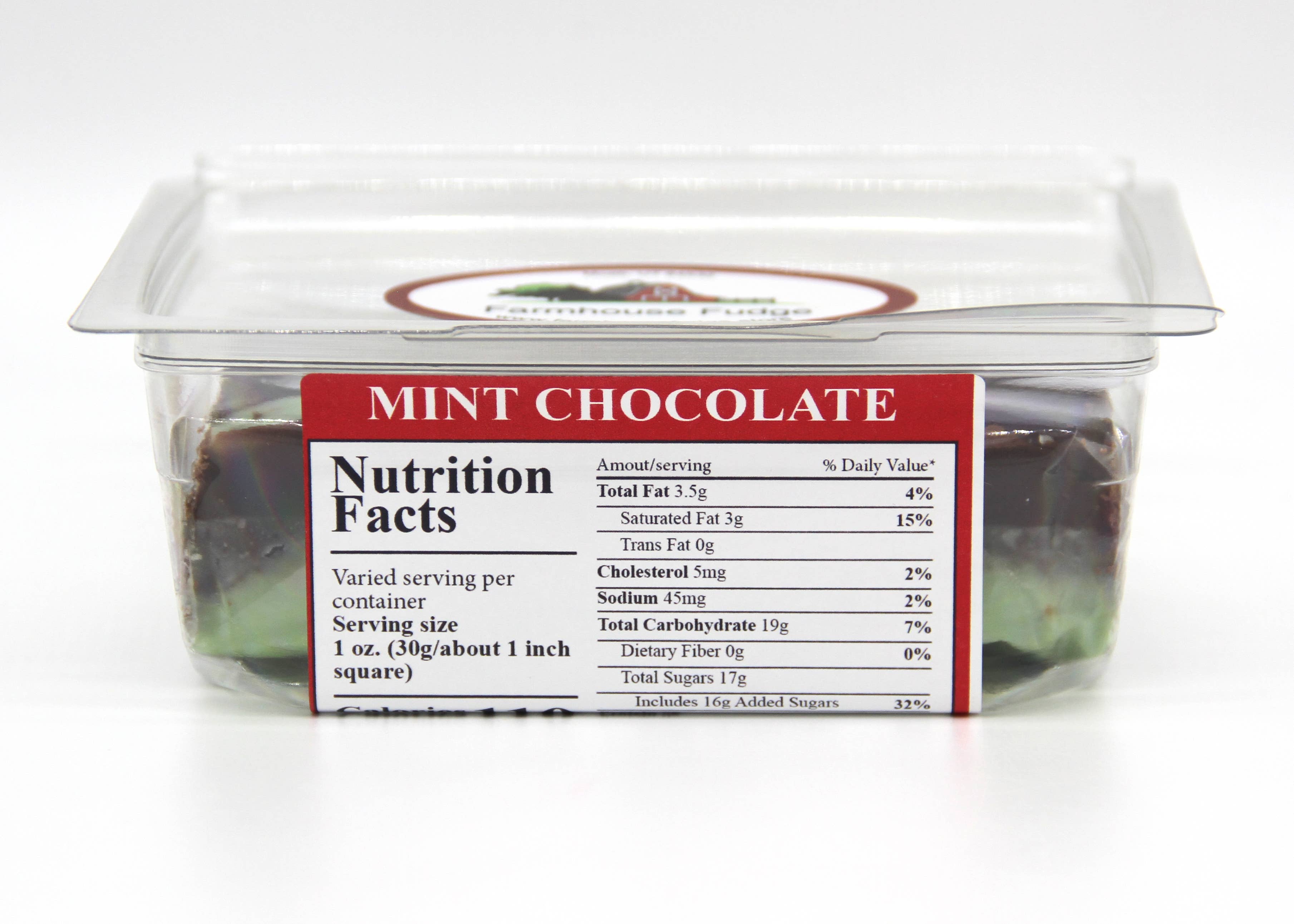 Mint Chocolate Fudge 8 oz.